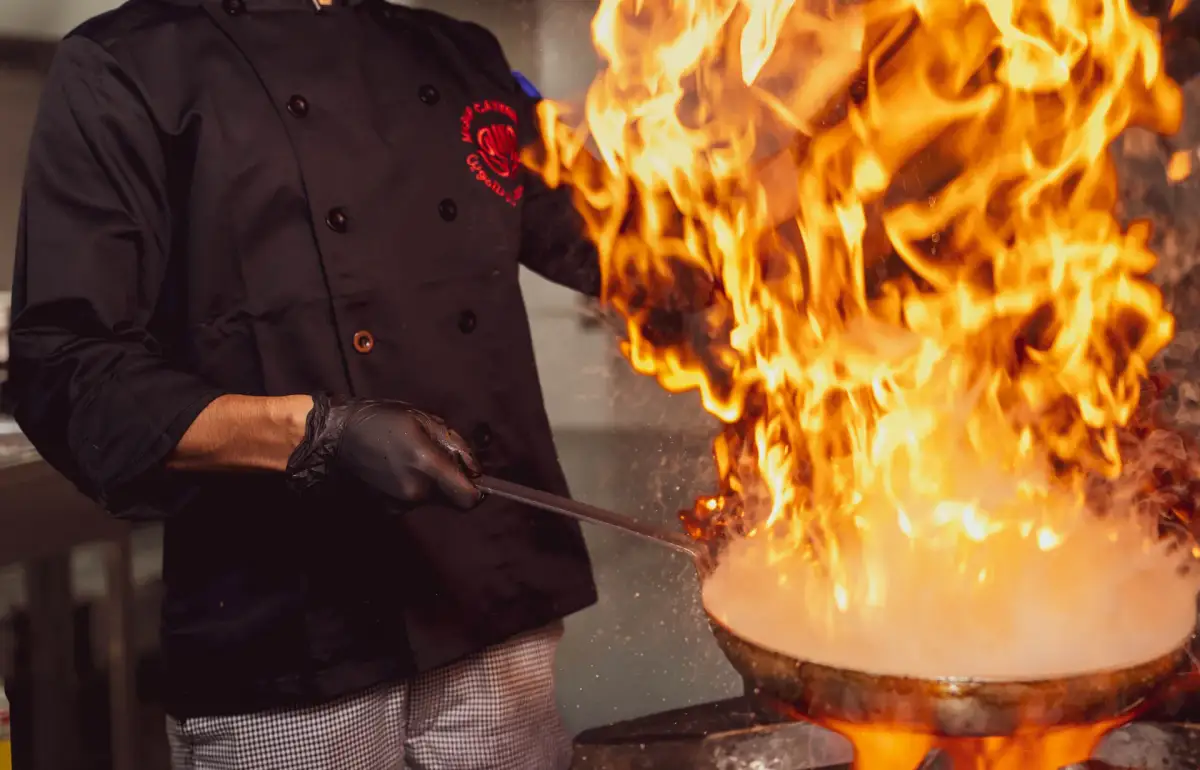 Central Kitchen Live Cooking